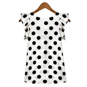 Blusa elegante de gasa para mujer